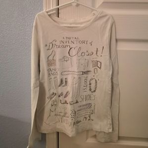 Gap Dream Closet Long Sleeve Shirt